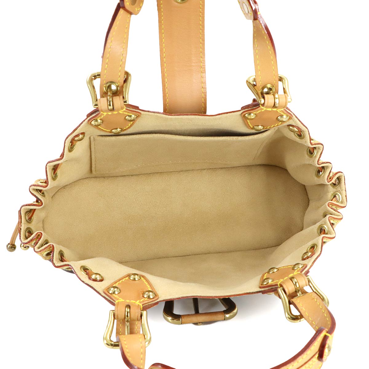 Monogram Teda PM Hand Bag Brown M92399 Purse