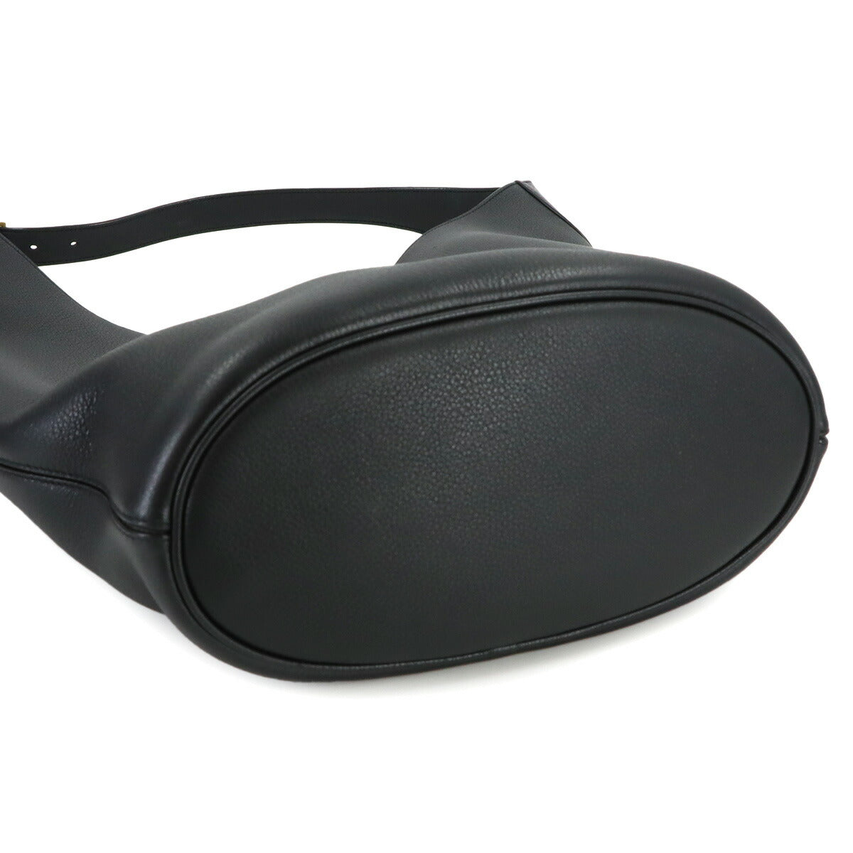 LE5A7 Hobo Shoulder Bag Leather Black 793088 Purse