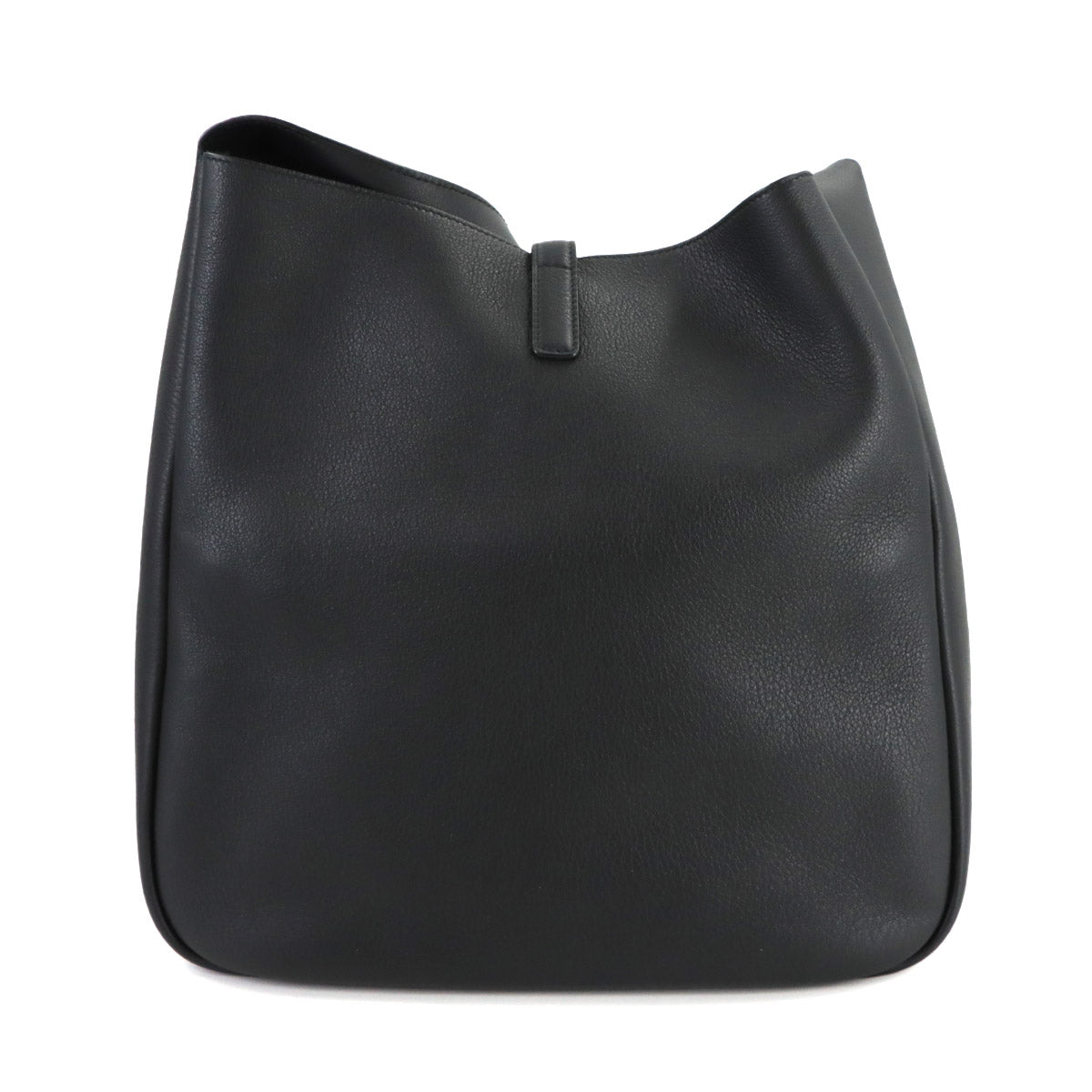 LE5A7 Large Shoulder Bag Leather Black 753837 Purse