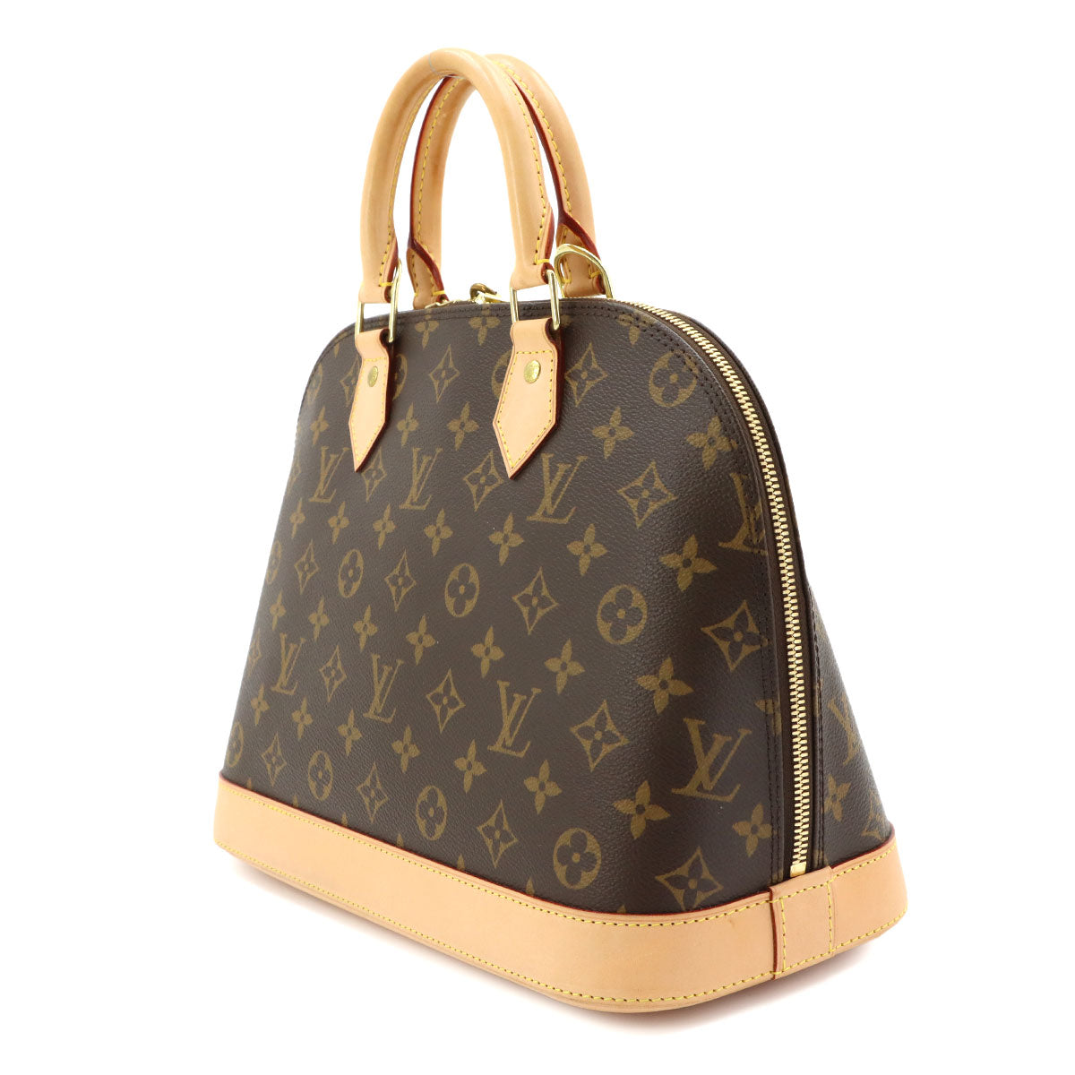 Monogram Alma PM Hand Bag Brown M53151 Purse