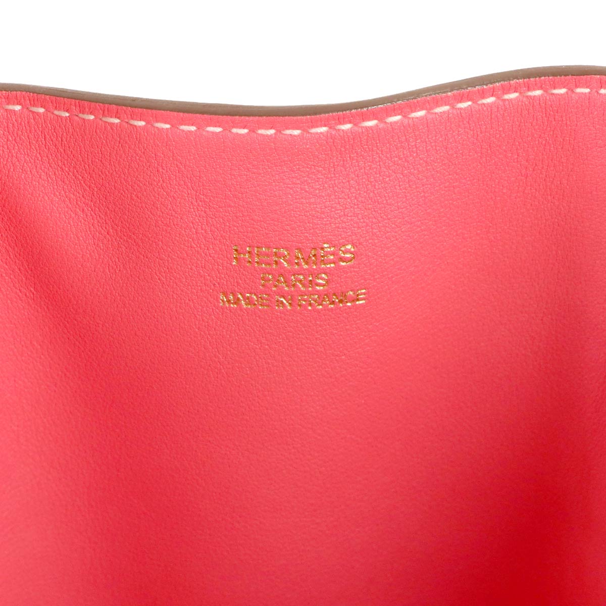 Double Sens 28 Tote Bag Veau Sikkim Rouge casaque Rose lipstick