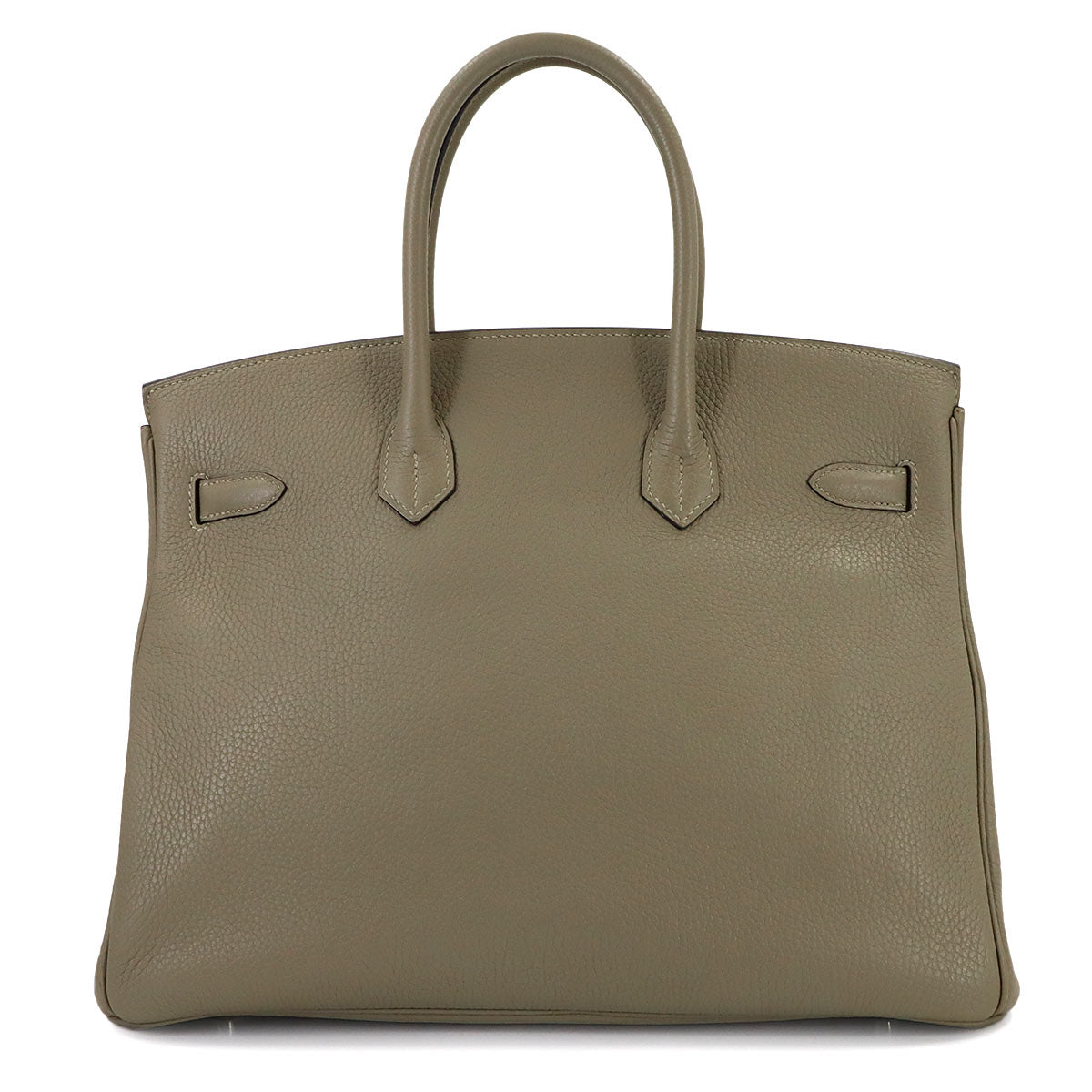 Birkin 35 Taurillon Clemence Sauge Hand Bag Purse Green