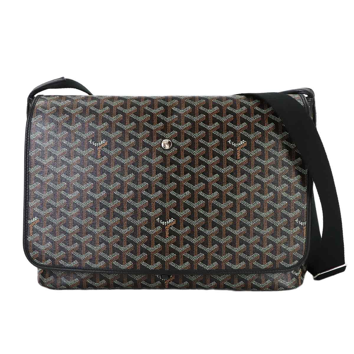 Capetien MM Shoulder Bag PVC Leather Black Purse