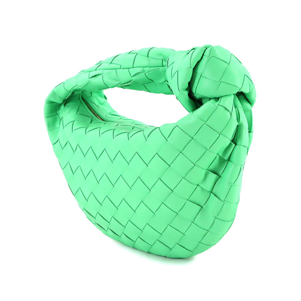 Mini Jodie Hand Bag Leather Green 651876 Purse