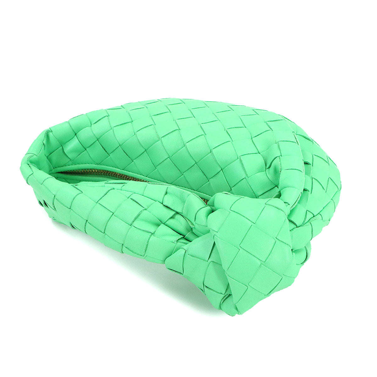 Mini Jodie Hand Bag Leather Green 651876 Purse