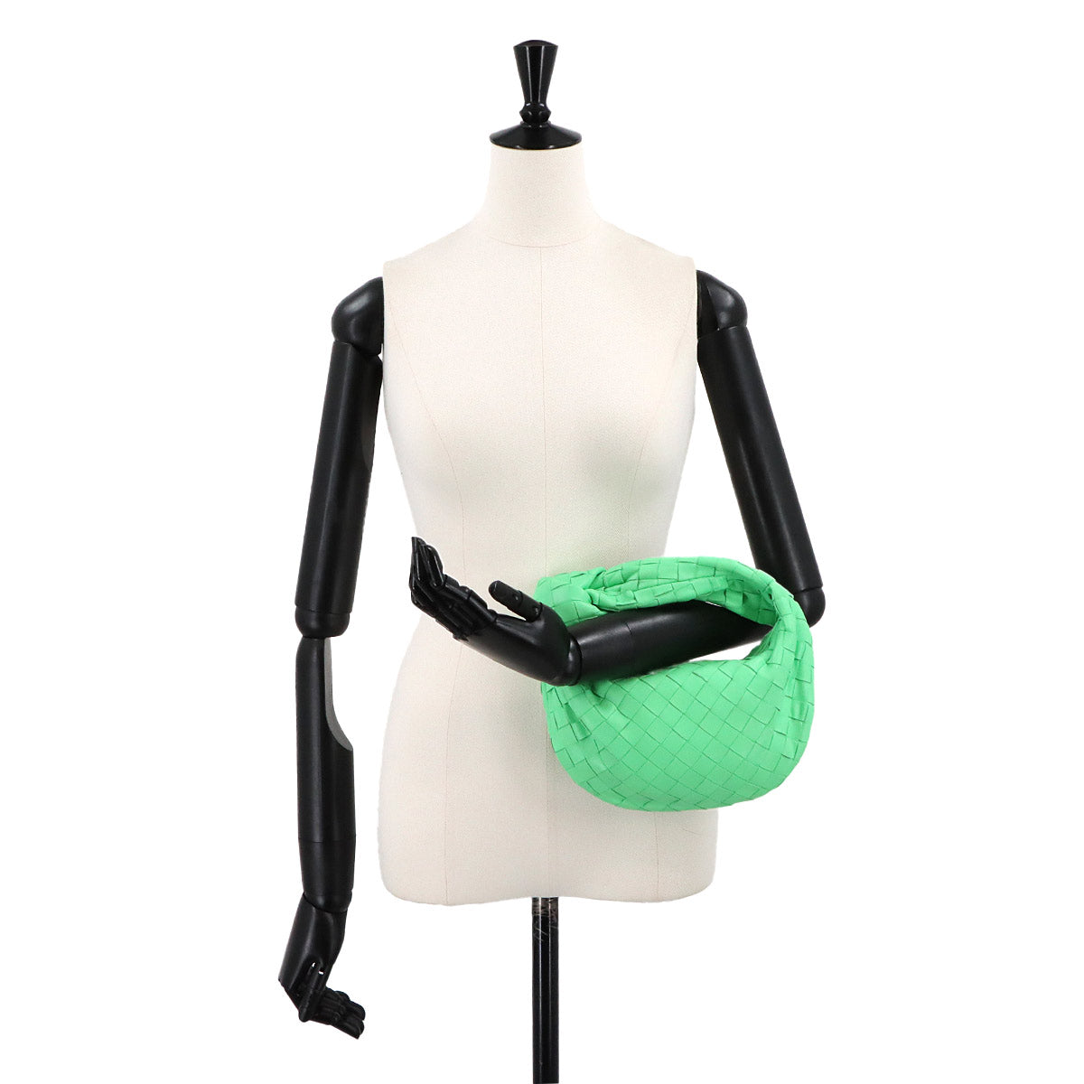 Mini Jodie Hand Bag Leather Green 651876 Purse