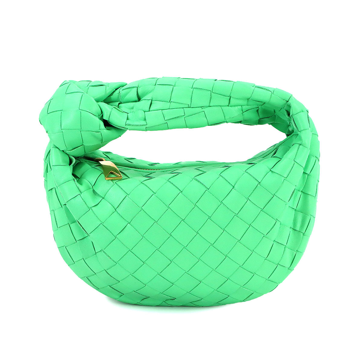 Mini Jodie Hand Bag Leather Green 651876 Purse