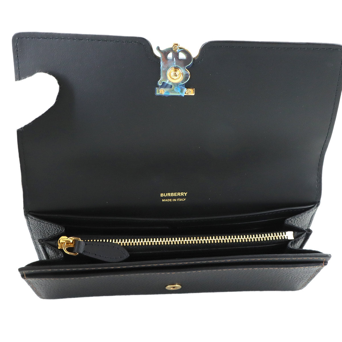 TB Continental Long Wallet Leather Black 8049212