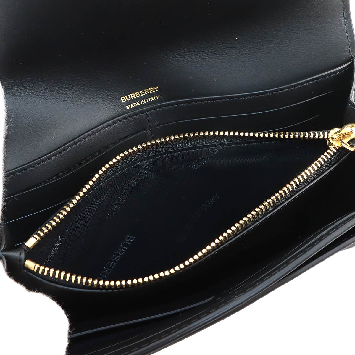 TB Continental Long Wallet Leather Black 8049212