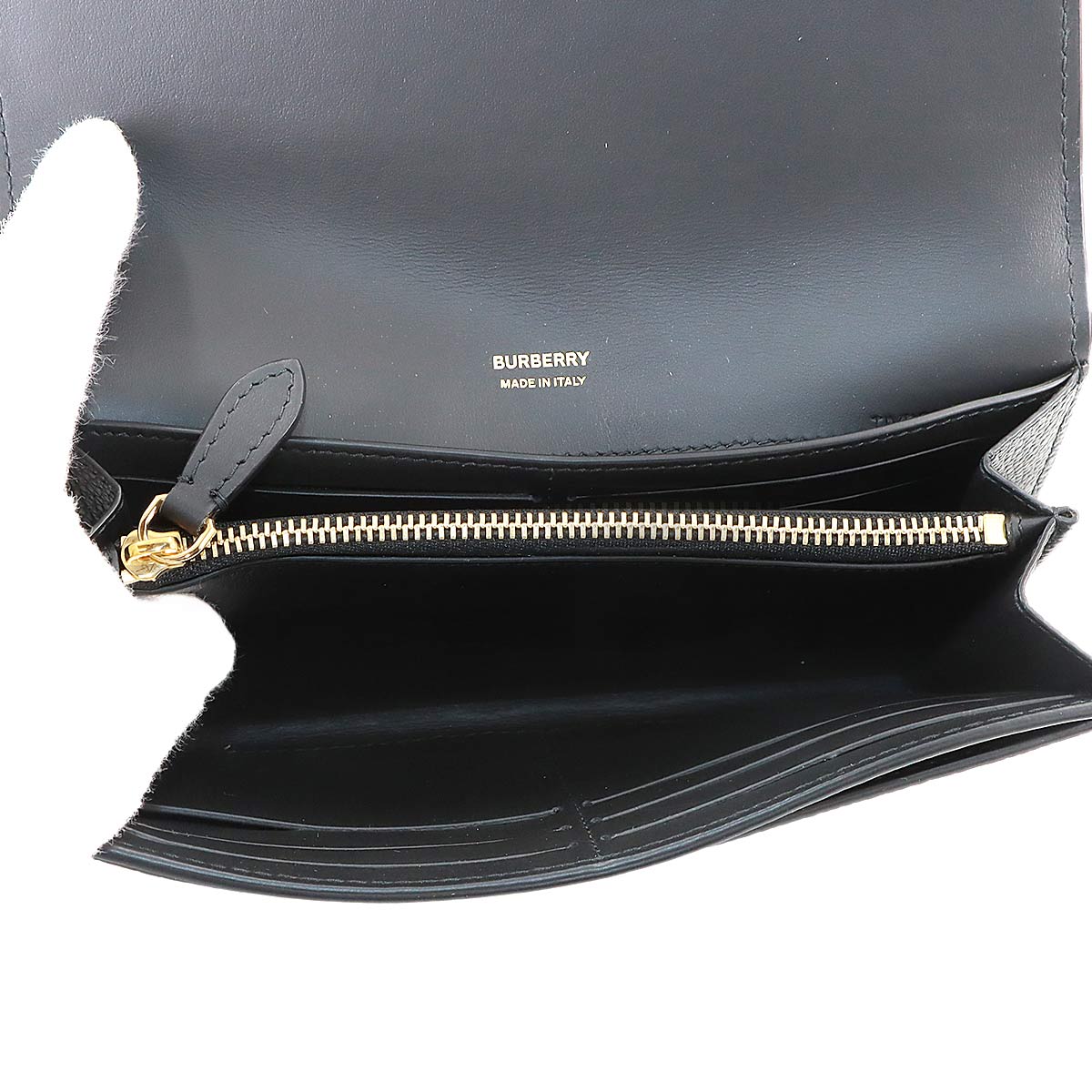 TB Continental Long Wallet Leather Black 8049212