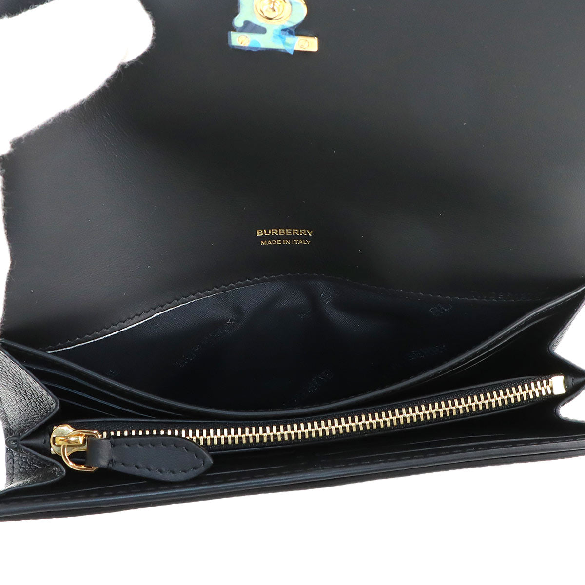TB Continental Long Wallet Leather Black 8049212