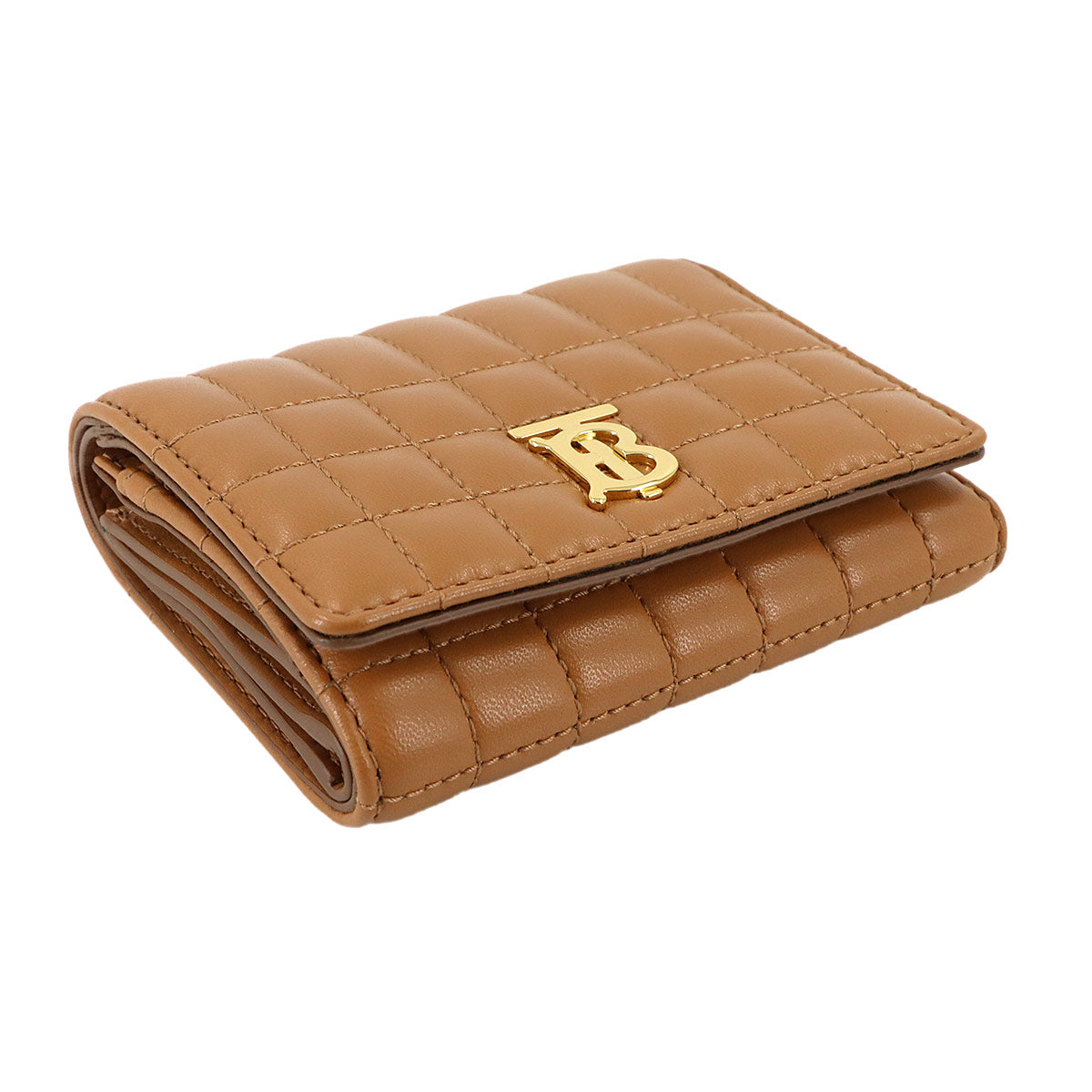 Lola Compact Wallet Leather Maple Brown 8062376 Purse