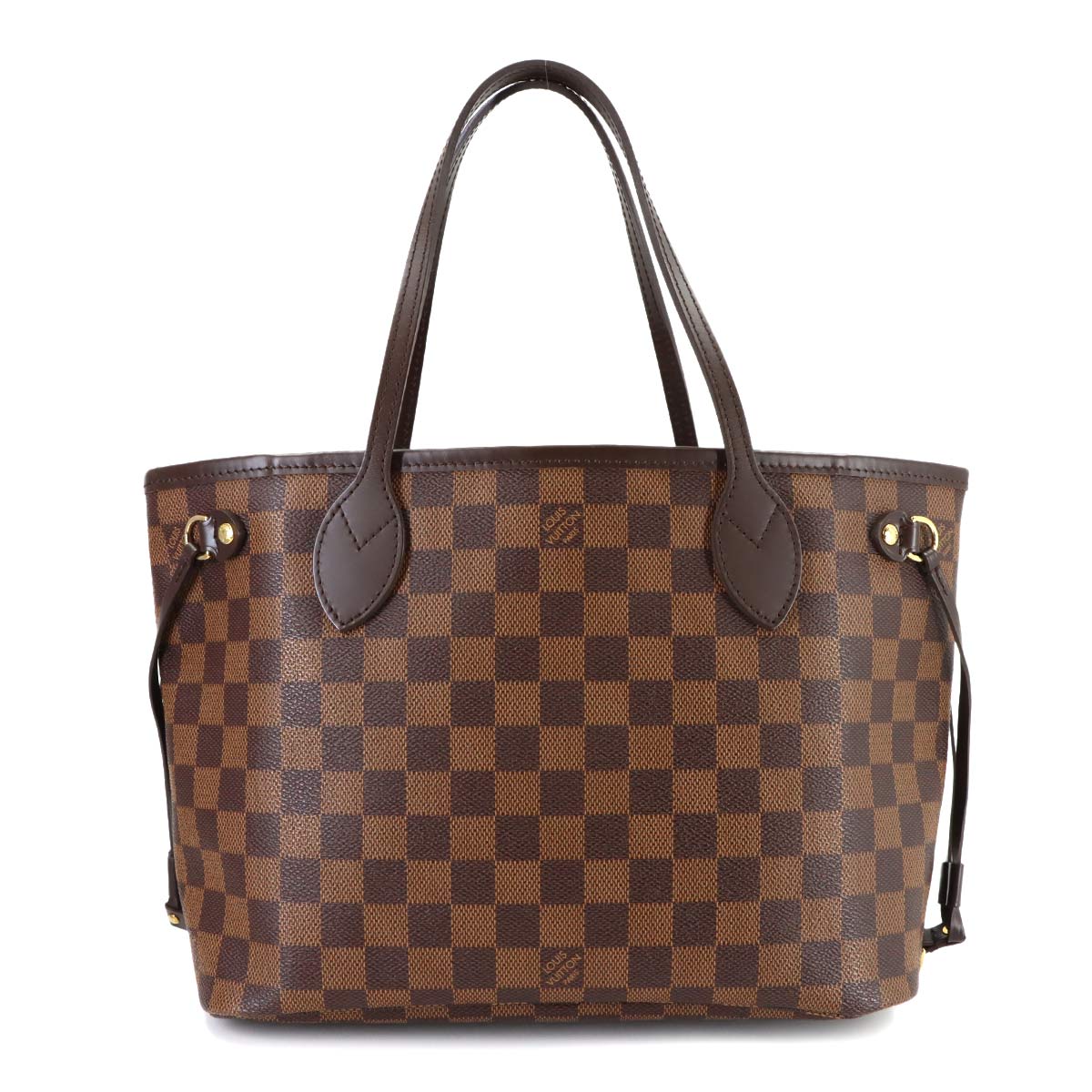 Damier Neverfull PM Tote Bag Ebene N51109 Purse