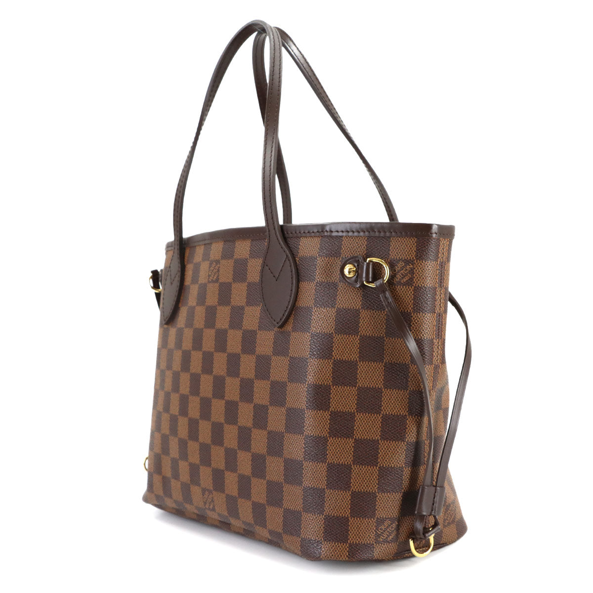 Damier Neverfull PM Tote Bag Ebene N51109 Purse