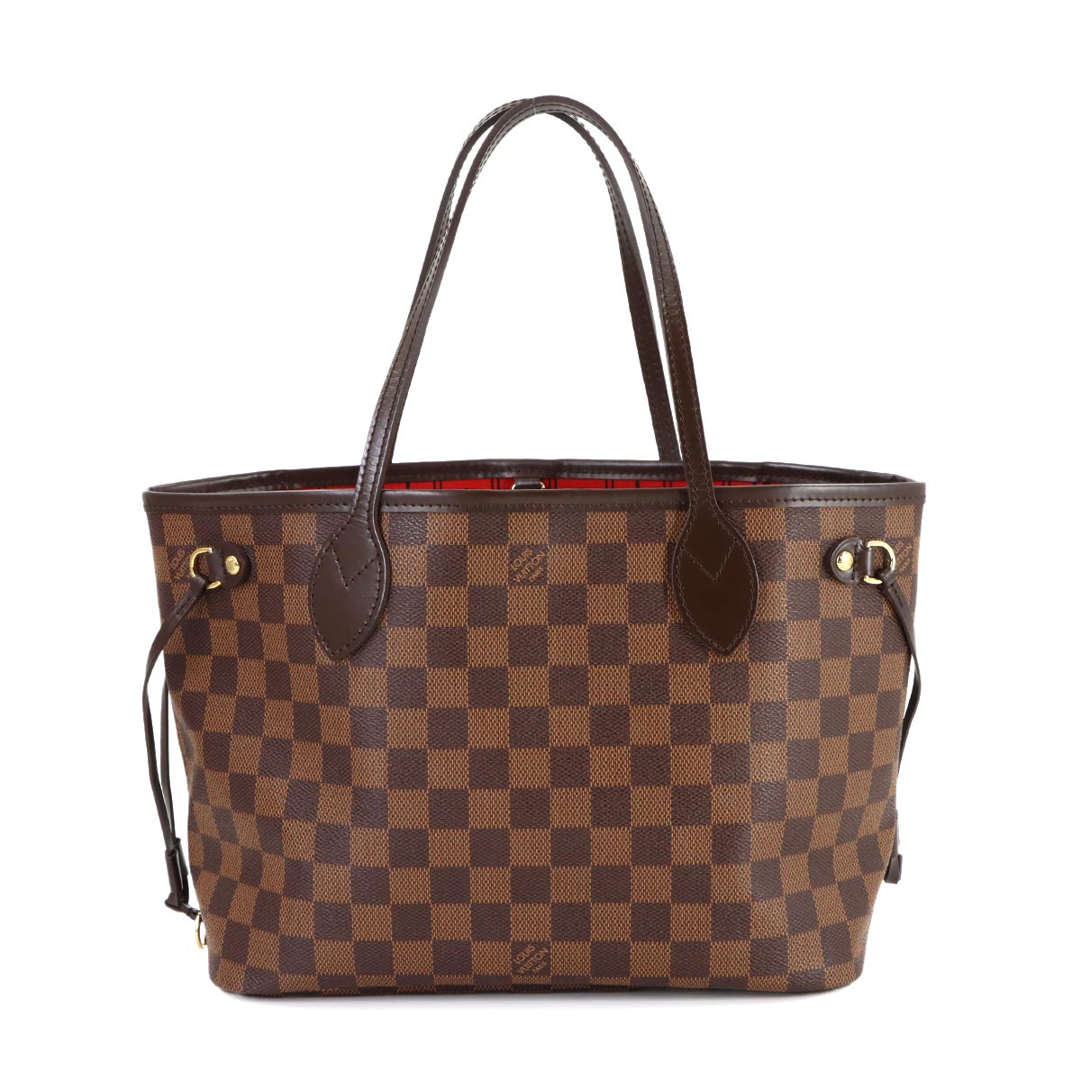 Damier Neverfull PM Tote Bag Ebene N51109 Purse