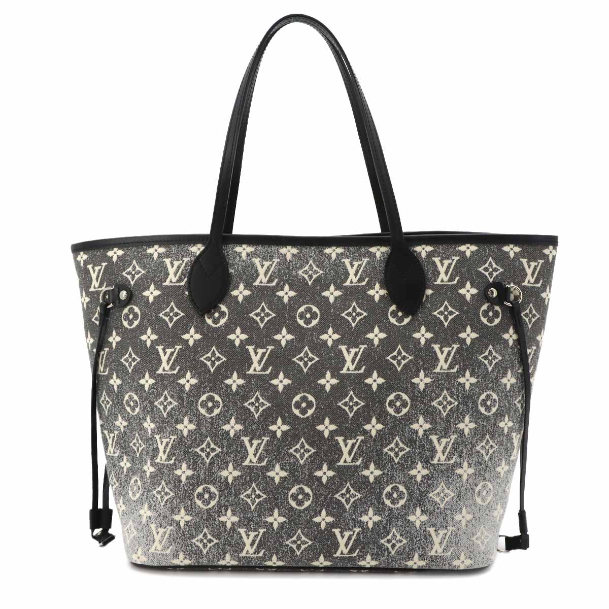 Monogram Jacquard Denim Neverfull MM Tote Bag M21465
