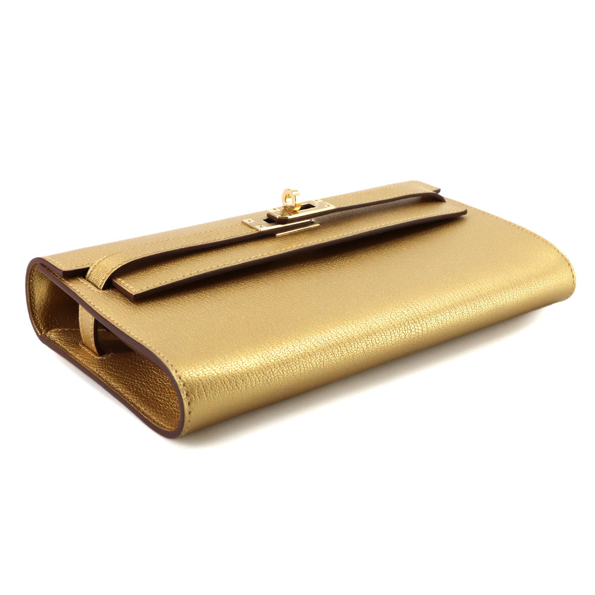 Kelly To Go Shoulder Wallet Chevre Chamkila Dore Purse