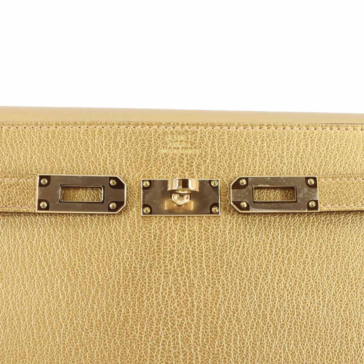 Kelly To Go Shoulder Wallet Chevre Chamkila Dore Purse