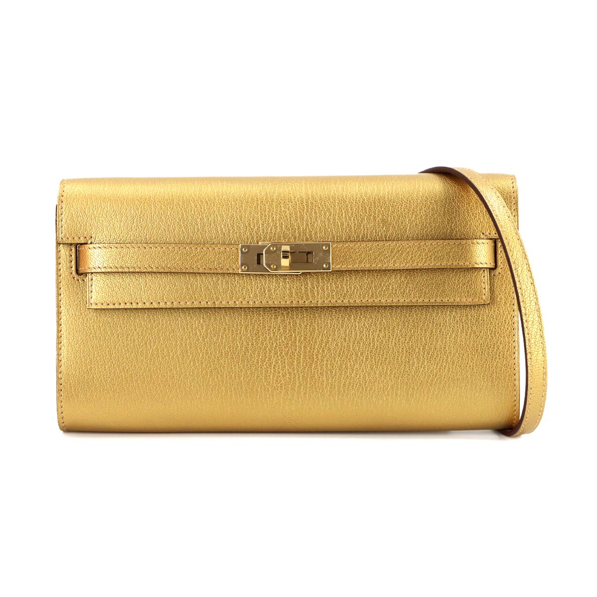 Kelly To Go Shoulder Wallet Chevre Chamkila Dore Purse