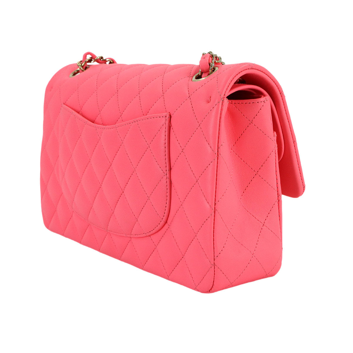 Matelasse 25 Chain Shoulder Bag Leather Pink A01112 11.12