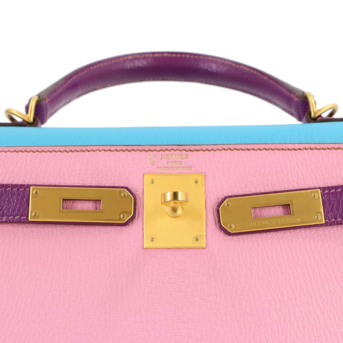 Kelly 28 SPO Personal order Chevre Pink Hand Shoulder Bag