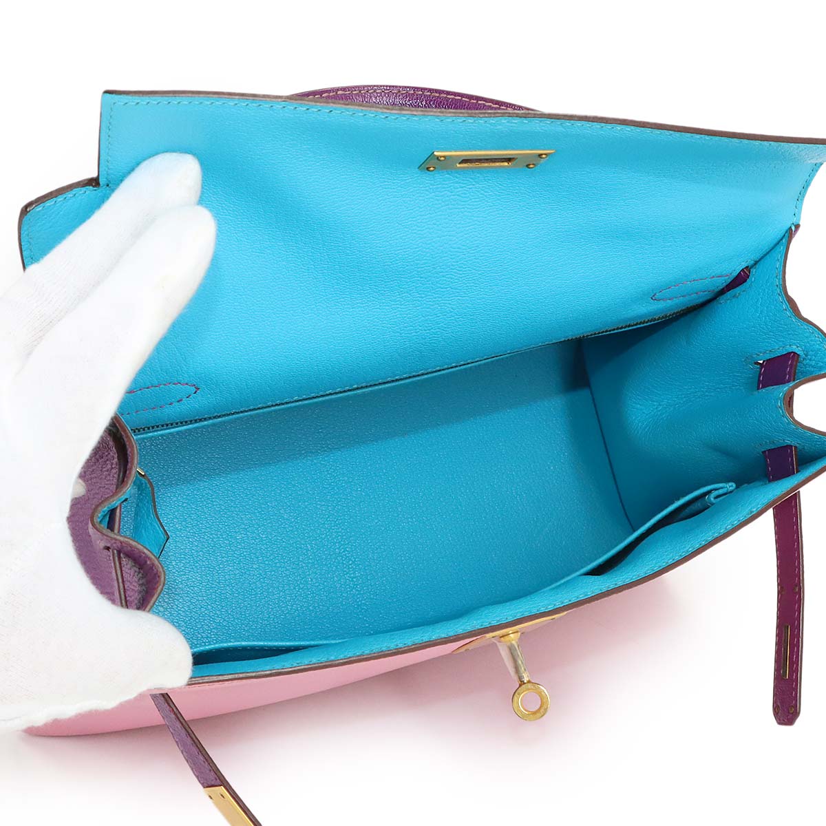 Kelly 28 SPO Personal order Chevre Pink Hand Shoulder Bag