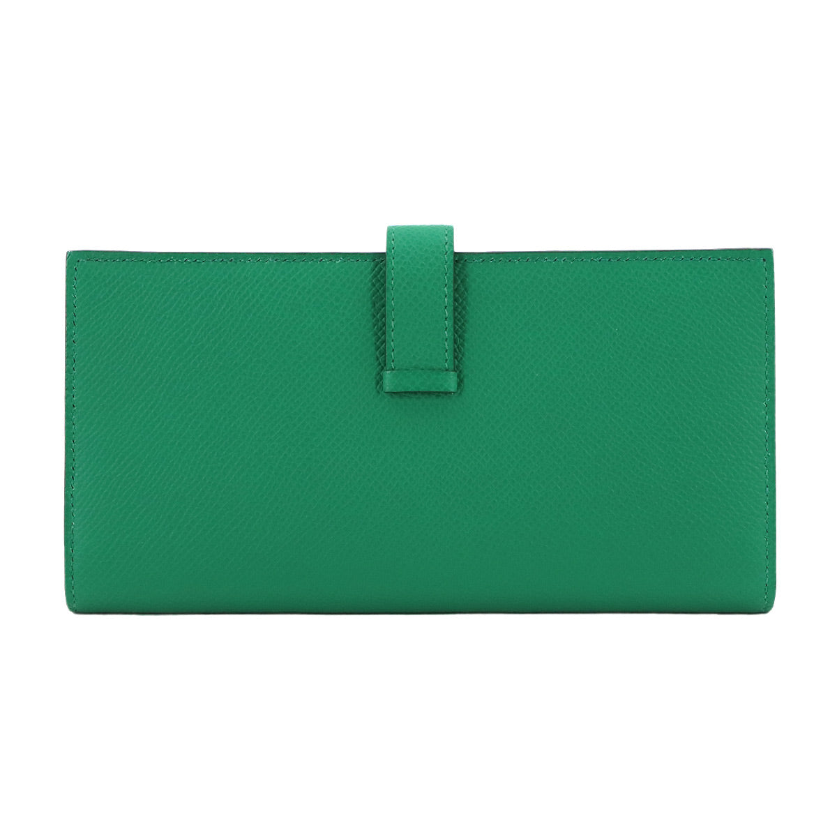 Bearn Soufflet Verso Long Wallet Epsom Vert Jade Bleu Zanzibar