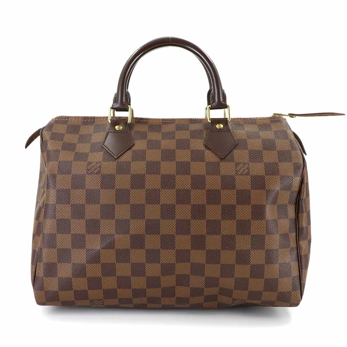 Damier Speedy 30 Hand Bag Ebene N41531 Brown Purse