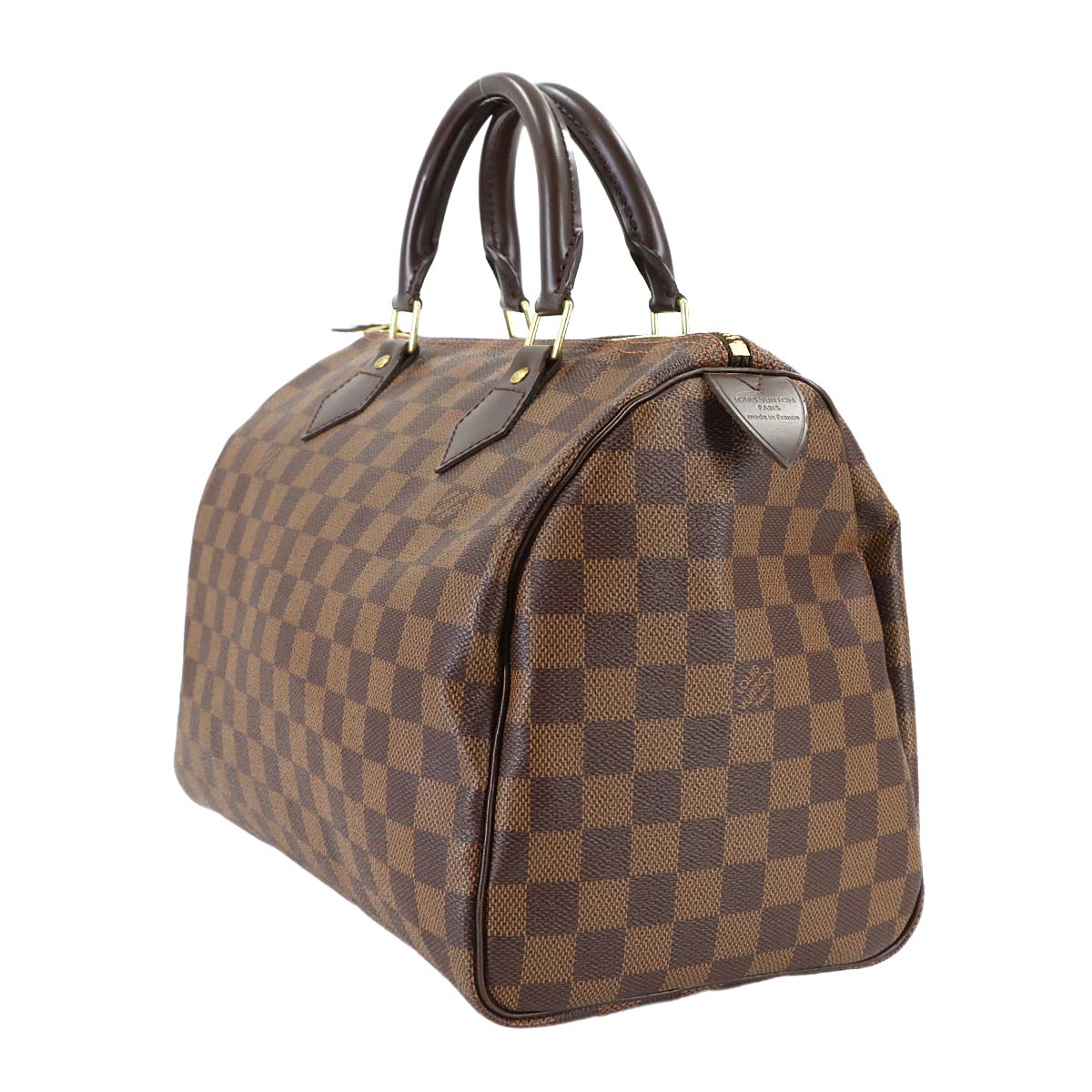 Damier Speedy 30 Hand Bag Ebene N41531 Brown Purse