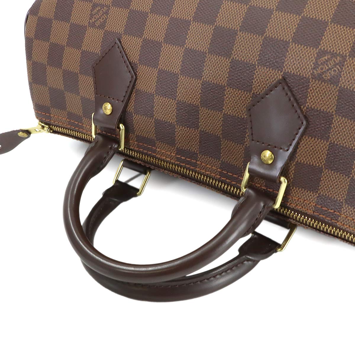Damier Speedy 30 Hand Bag Ebene N41531 Brown Purse