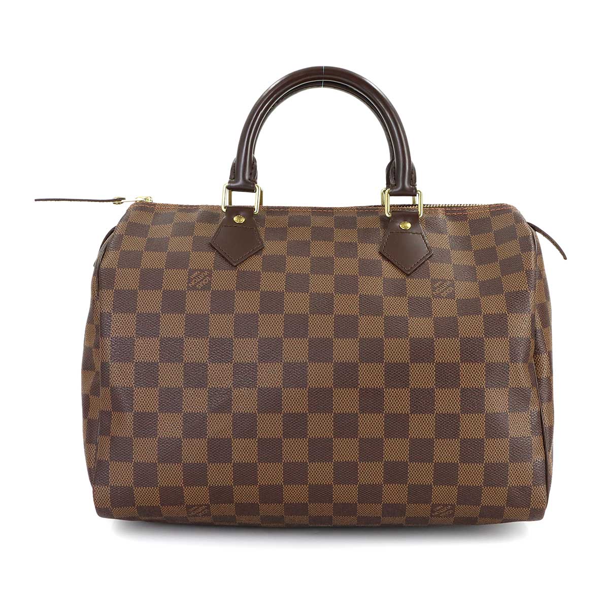Damier Speedy 30 Hand Bag Ebene N41531 Brown Purse