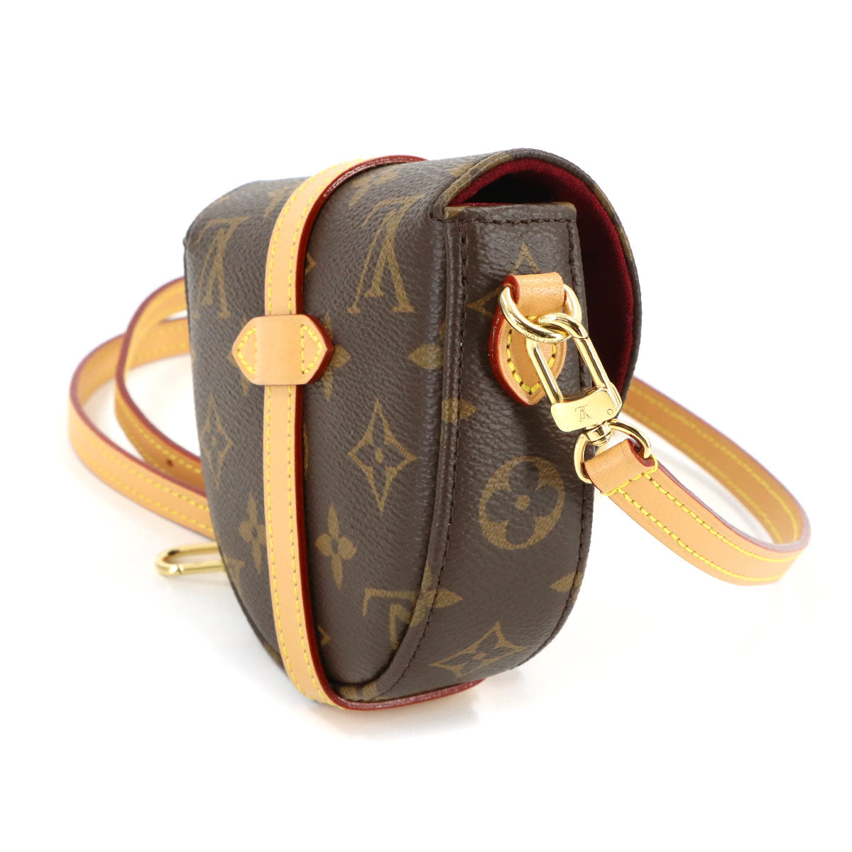 Monogram Micro Chantilly Shoulder Bag Brown M46643