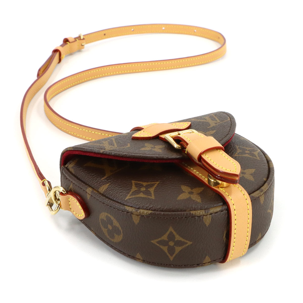 Monogram Micro Chantilly Shoulder Bag Brown M46643