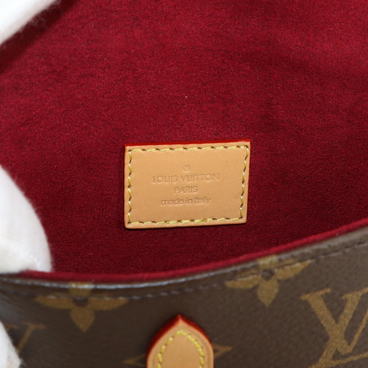 Monogram Micro Chantilly Shoulder Bag Brown M46643