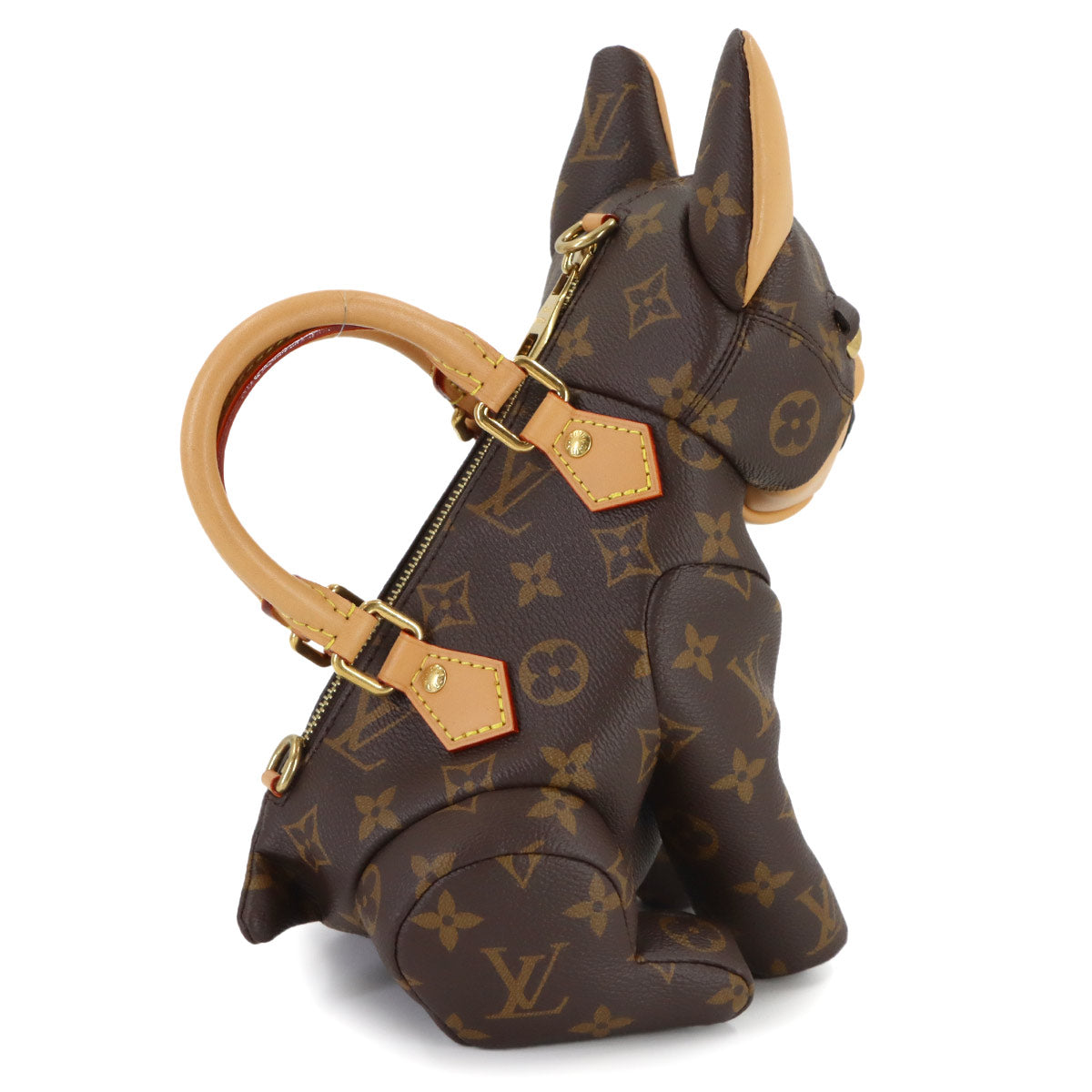 Monogram Pooch Bag 2way Hand Shoulder Bag M12617 Purse