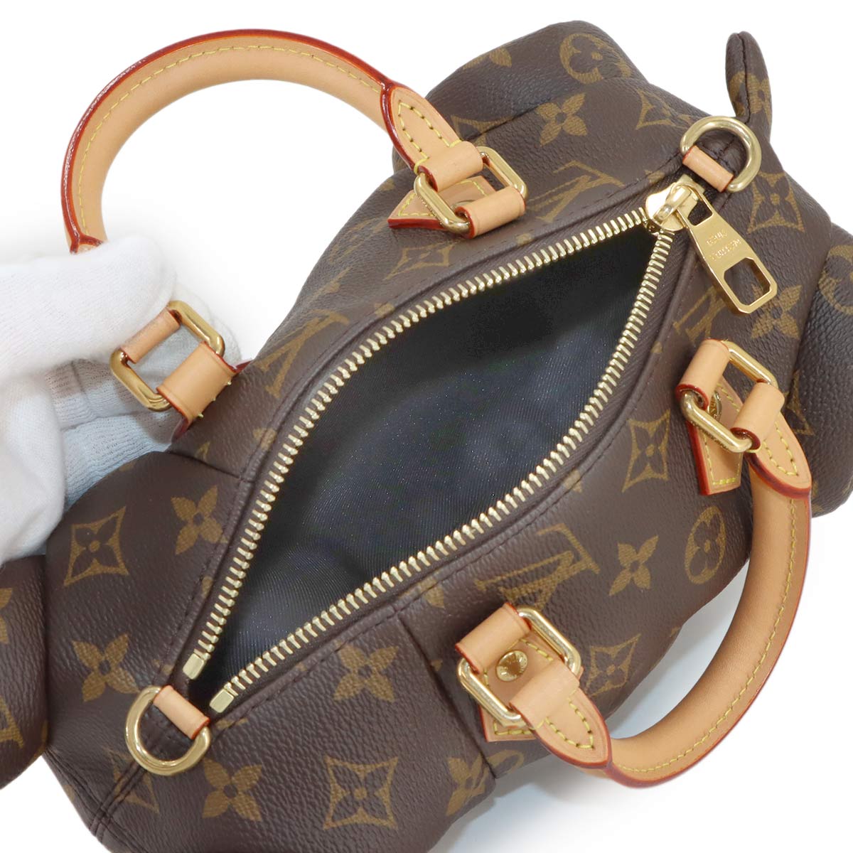 Monogram Pooch Bag 2way Hand Shoulder Bag M12617 Purse