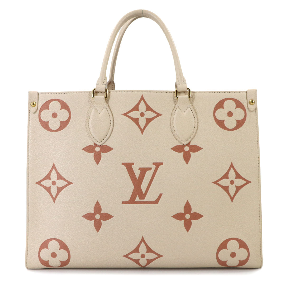 Bicolor Monogram Empreinte Onthego MM Tote Shoulder Bag