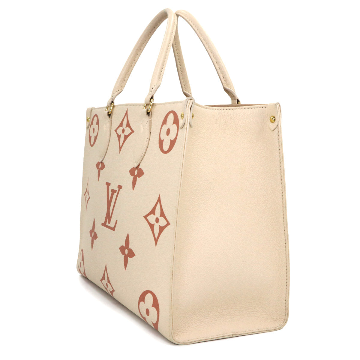 Bicolor Monogram Empreinte Onthego MM Tote Shoulder Bag