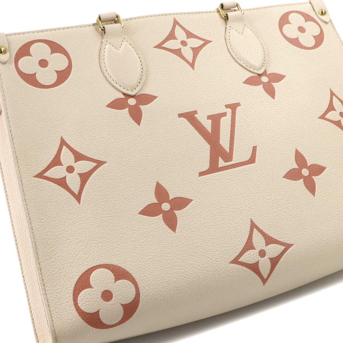 Bicolor Monogram Empreinte Onthego MM Tote Shoulder Bag