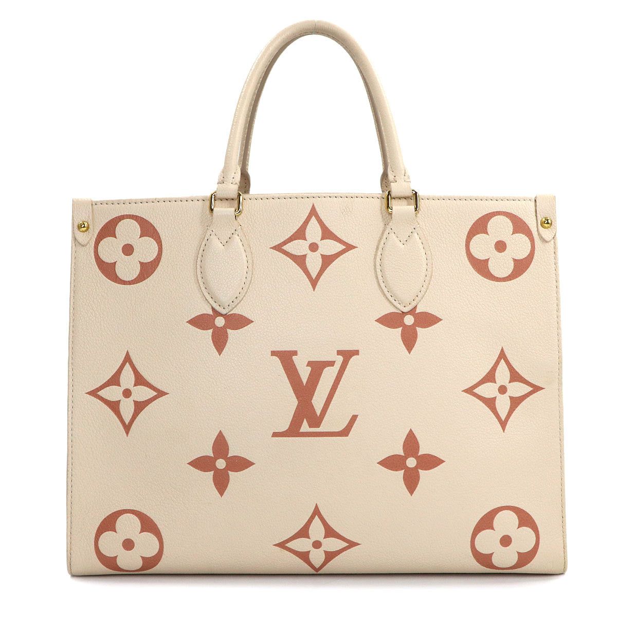 Bicolor Monogram Empreinte Onthego MM Tote Shoulder Bag