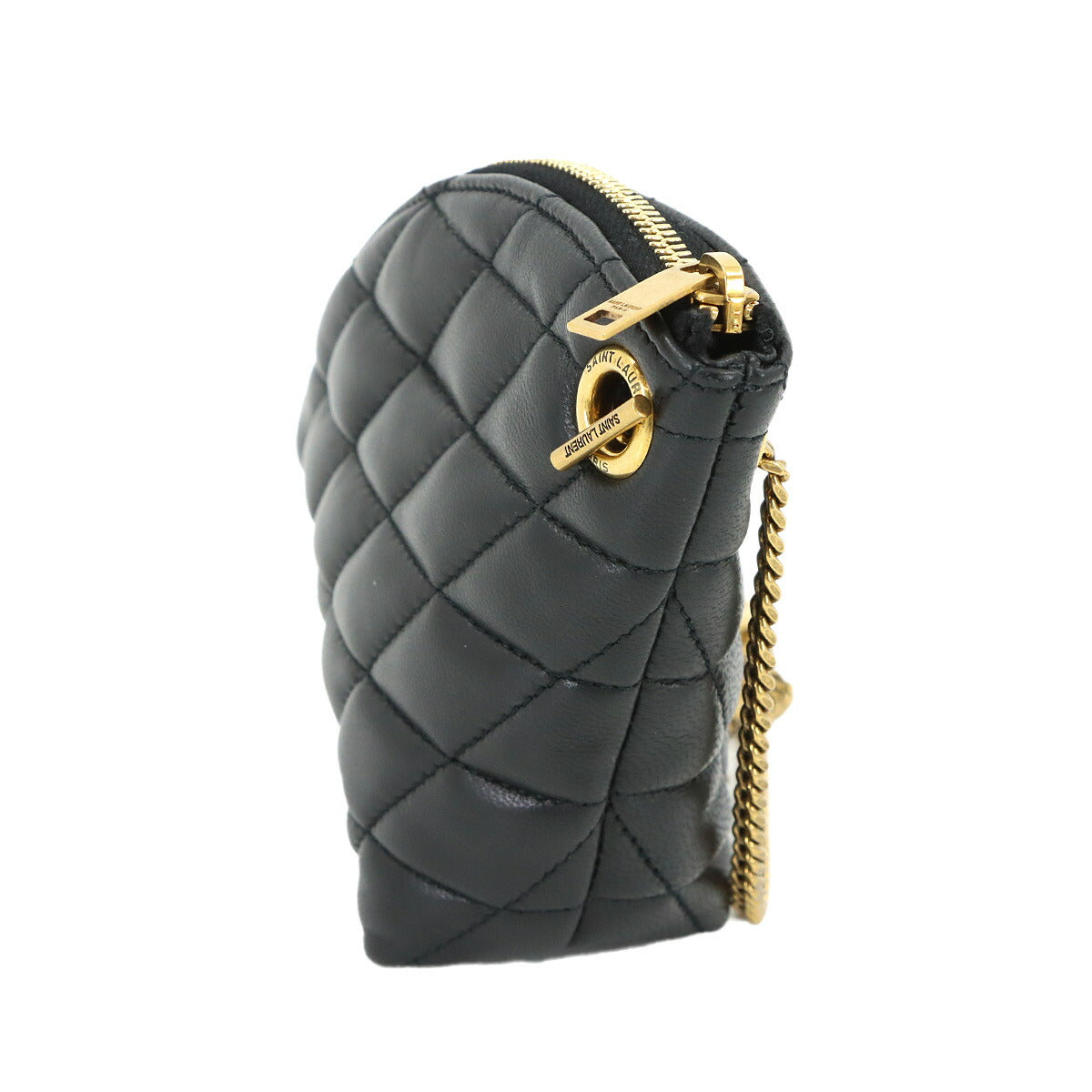 Sade Coin Case Pouch Leather Black 802198