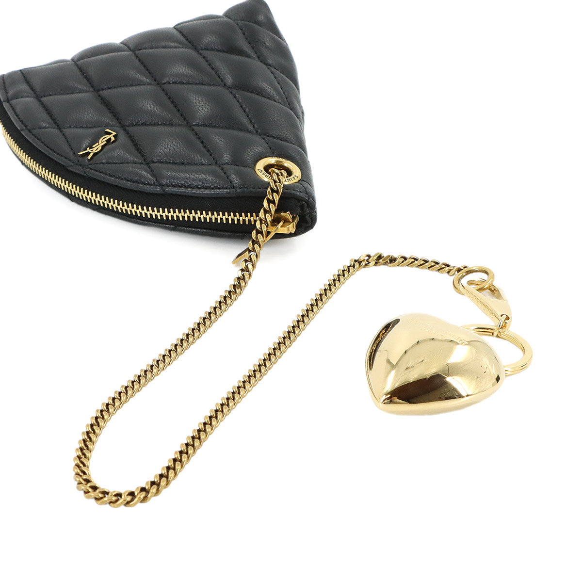 Sade Coin Case Pouch Leather Black 802198
