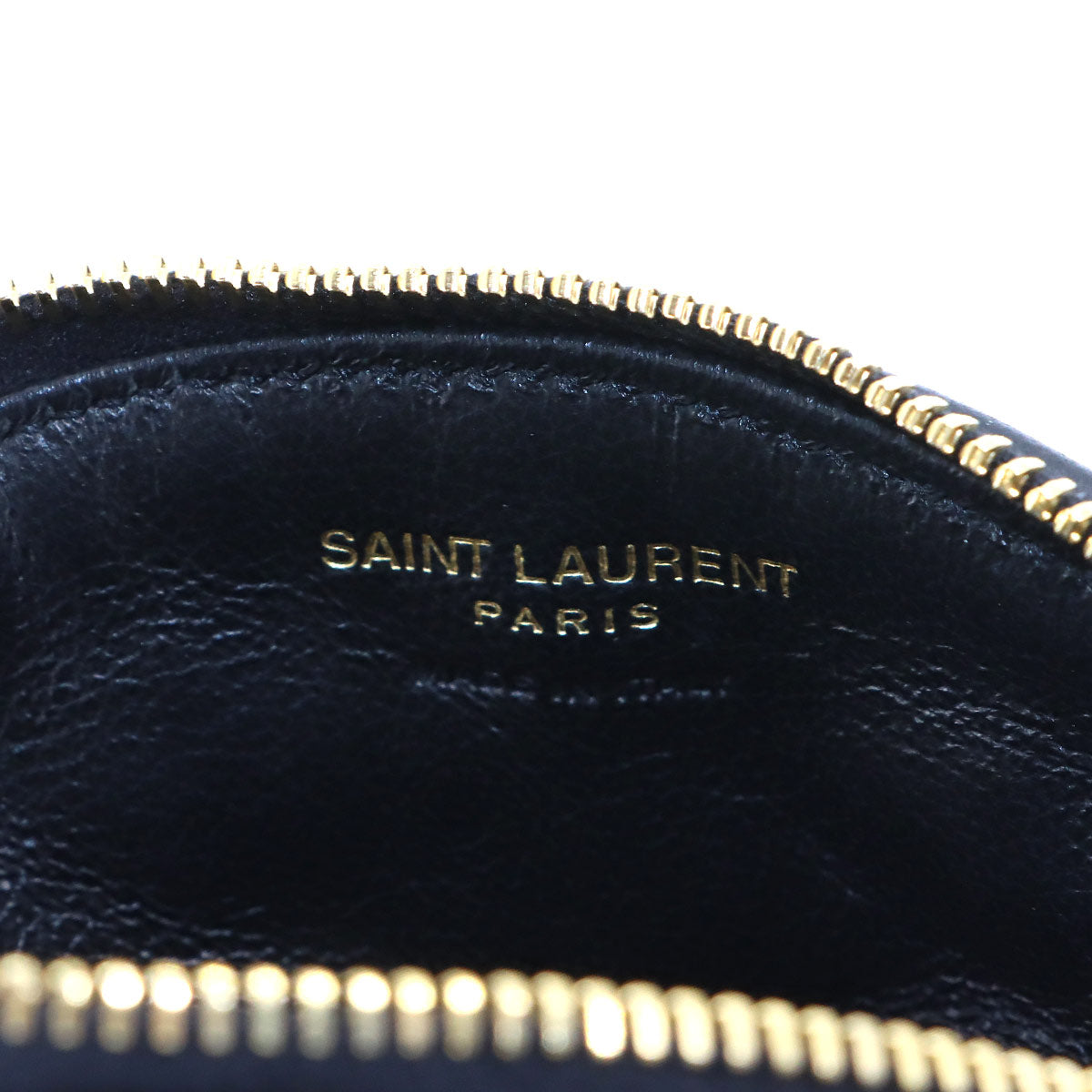 Sade Coin Case Pouch Leather Black 802198