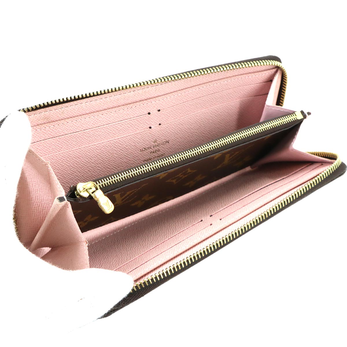 Monogram Clemence Wallet Rose Ballerine M61298 Purse