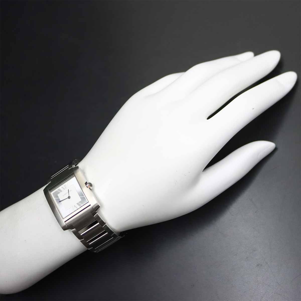 Tank Francaise MM WSTA0086 Quartz Silver Dial Boys Watch