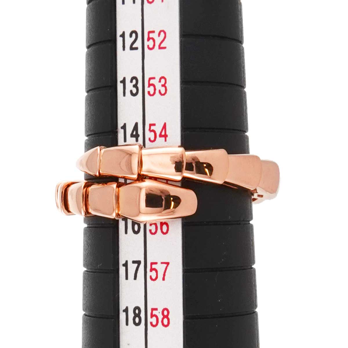 Serpenti Viper Ring 18K PG 750 sizeL 7.25-7.5(US)
