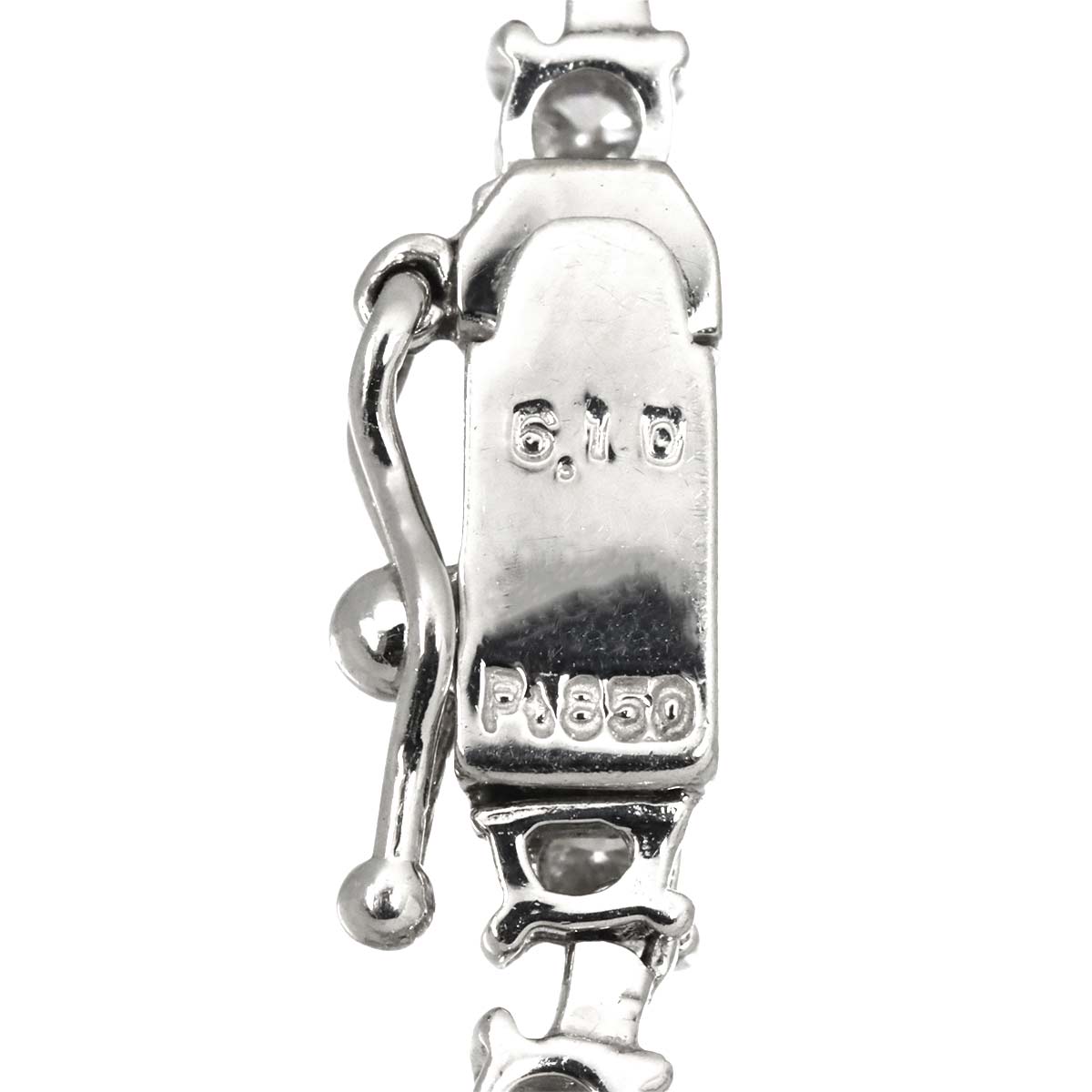Diamond 6.10ct Necklace Pt Platinum