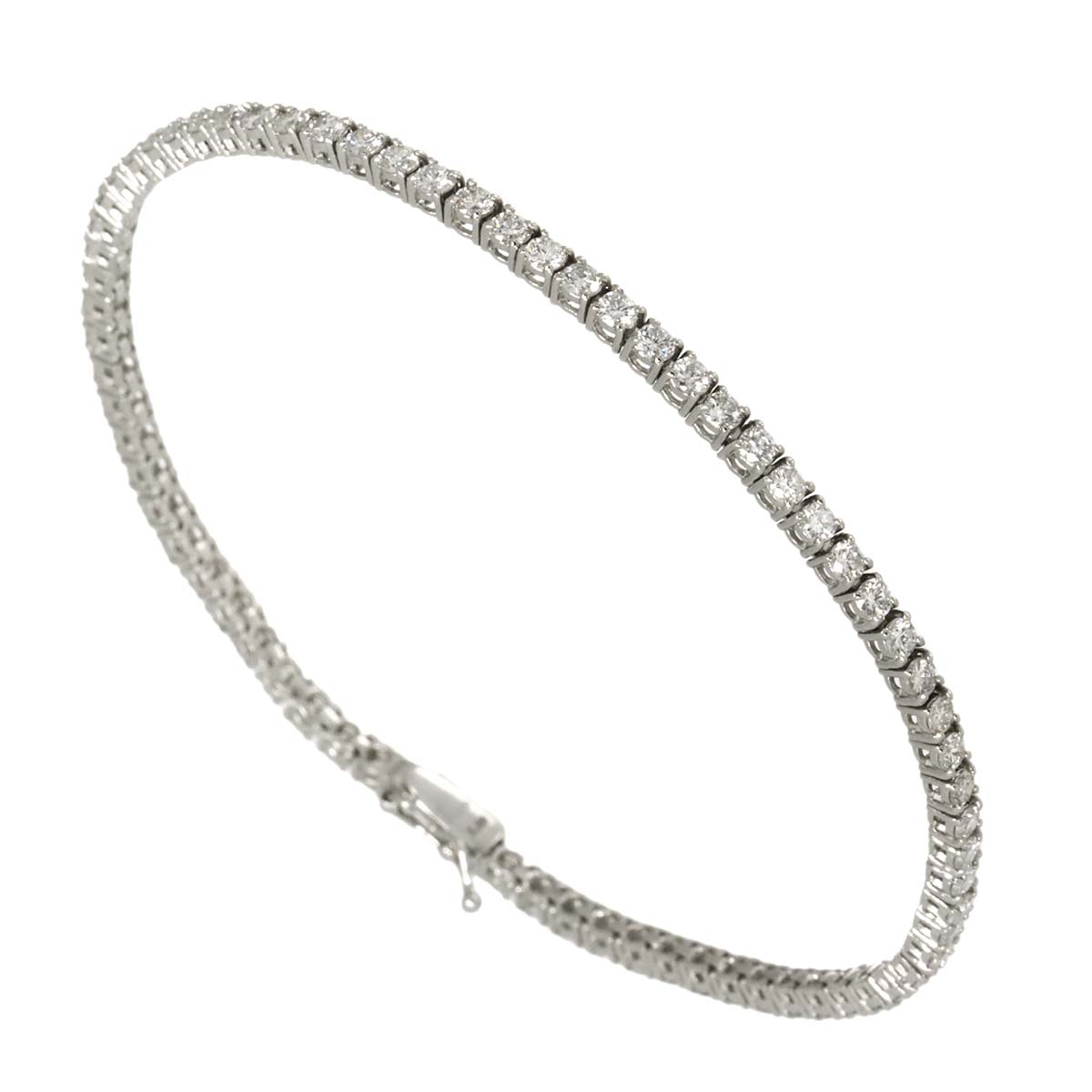 Diamond 2.80ct Bracelet Pt Platinum