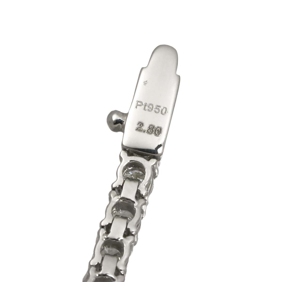 Diamond 2.80ct Bracelet Pt Platinum