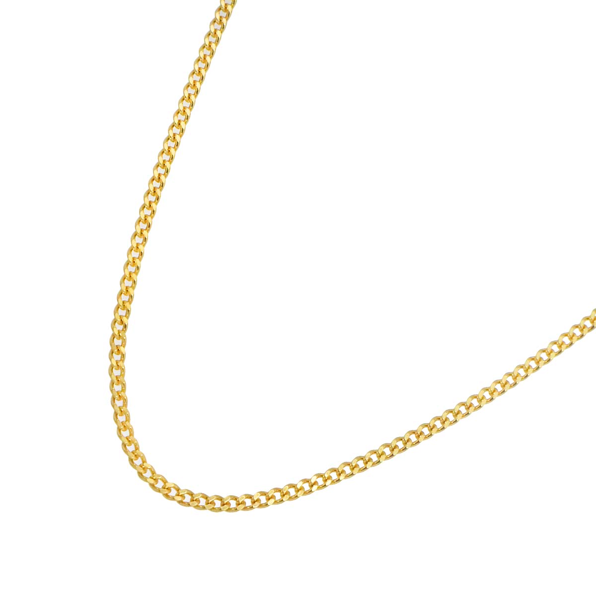 Necklace 18K K18 YG Yellow Gold 750